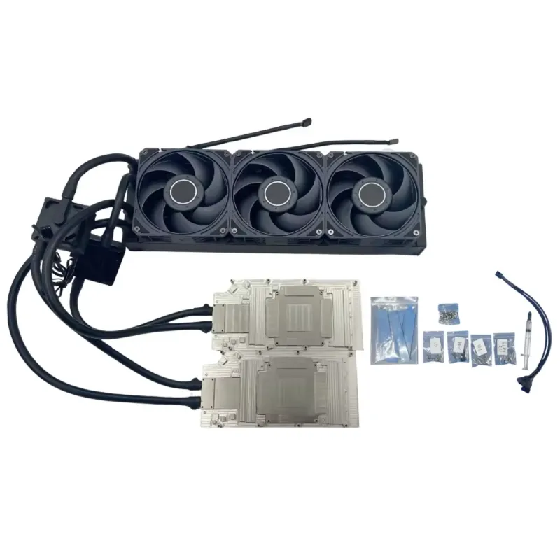 نظام تبريد سائل مزدوج لوحدات م - مراجعة Aio Liquid Cooler وسعره
