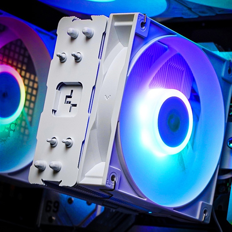 مبرد هواء AG400 مع 4 أنابيب حر - مراجعة Air Cooler Cpu وسعره