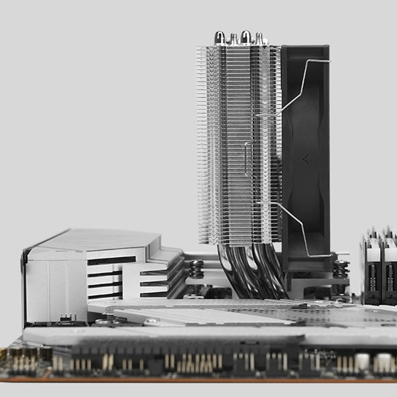 مبرد هواء AG400 مع 4 أنابيب حر - مراجعة Air Cooler Cpu وسعره