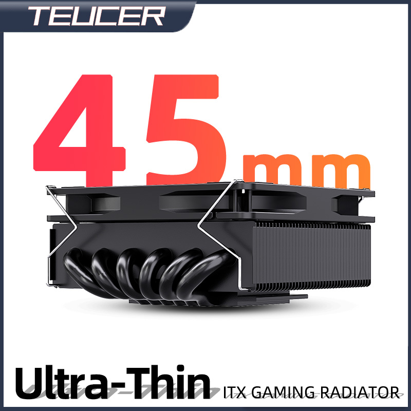Teucer ارتفاع 45 مللي متر وحدة - مراجعة Cpu Heatsink وسعره