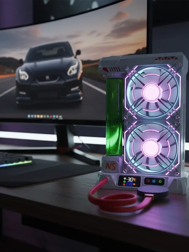 مشتت حراري NISHEN 2pro بقوة 85 - مراجعة Heatsink وسعره