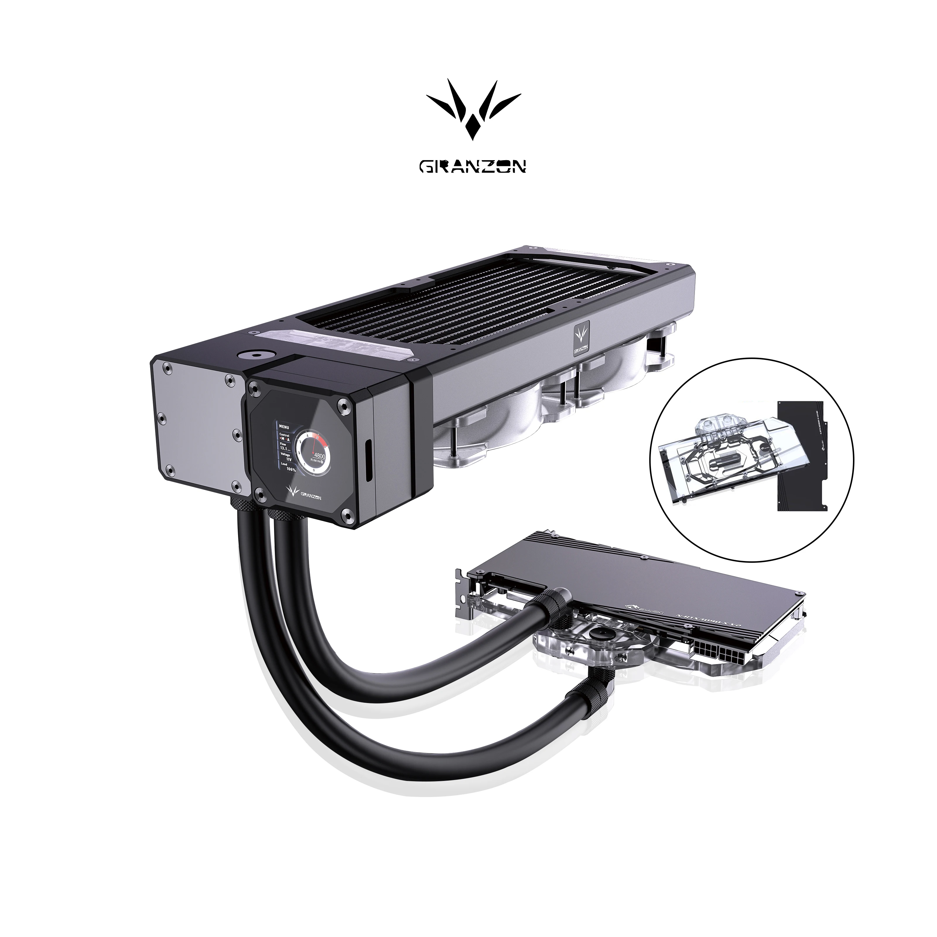 طقم تبريد مائي من جرانزون لبطا - مراجعة Gpu Cooler وسعره