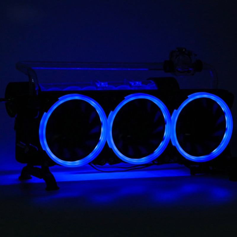 نظام تبريد مائي خارجي للحاسوب  - مراجعة External Radiator Water Cooling Kit وسعره