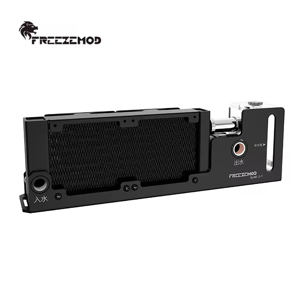 وحدة تبريد مائي متكاملة AIO بح - مراجعة External Radiator Water Cooling Kit وسعره