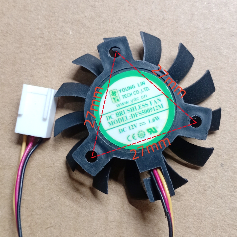 1 قطعة جديد ل DFS500912L DFS50 - مراجعة Cpu Cooler وسعره
