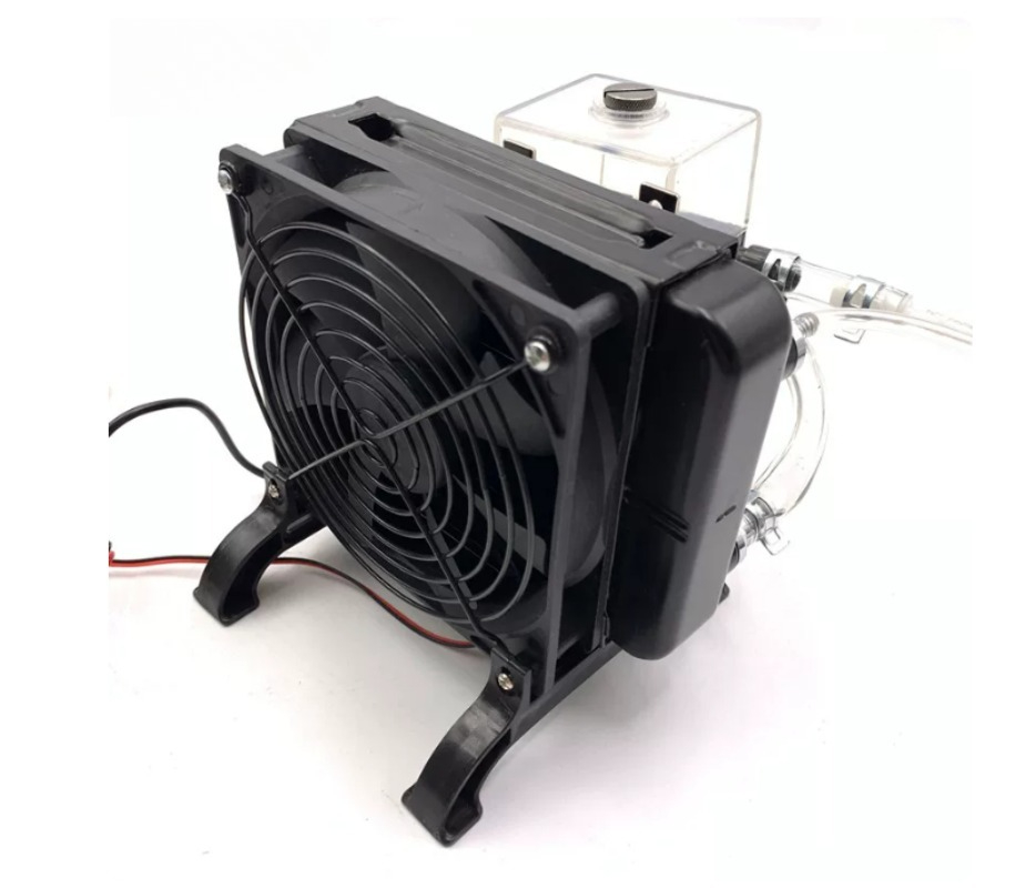 مجموعة تبريد خارجية شاملة، تتض - مراجعة External Radiator Water Cooling Kit وسعره