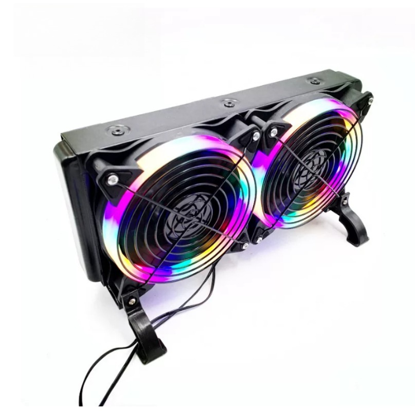 مجموعة تبريد خارجية شاملة، تتض - مراجعة External Radiator Water Cooling Kit وسعره